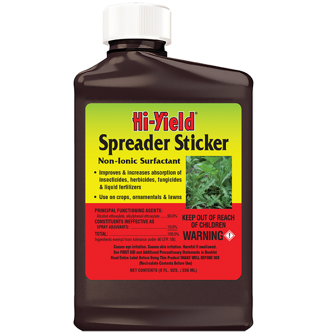 Hi-Yield Spreader Sticker, 8 oz.