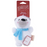 Territory Polar Bear Plush Squeaker Dog Toy