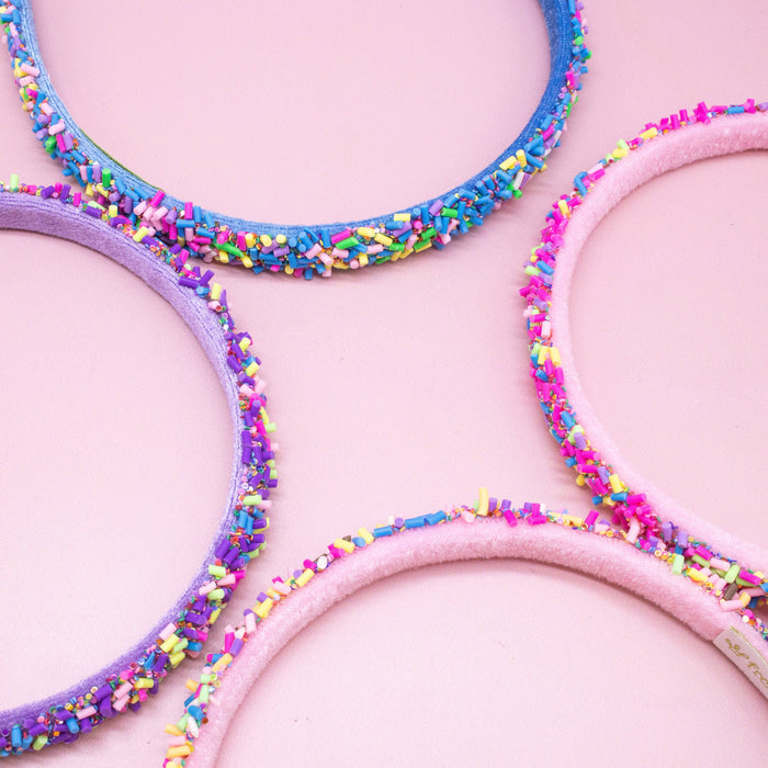 Thin Sprinkles Headband, Assorted Colors