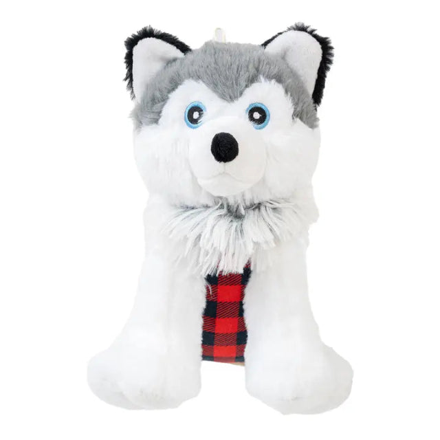 Tall Tails Husky Squeaker Dog Toy