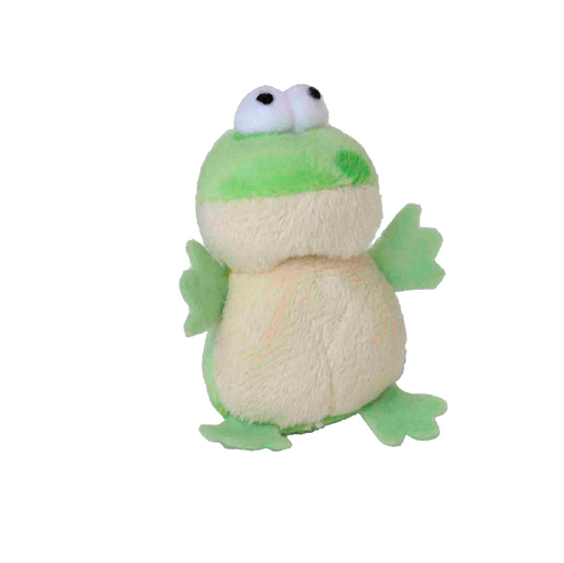 Multipet Look Who's Talking Frog Cat Toy