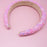 Chunky Padded Sparkly Headband, Assorted Colors