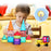 PicassoTiles 61pc Magnetic Tile Building Set with Bag