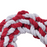 Territory Candy Cane Braided Rope Dog Toy