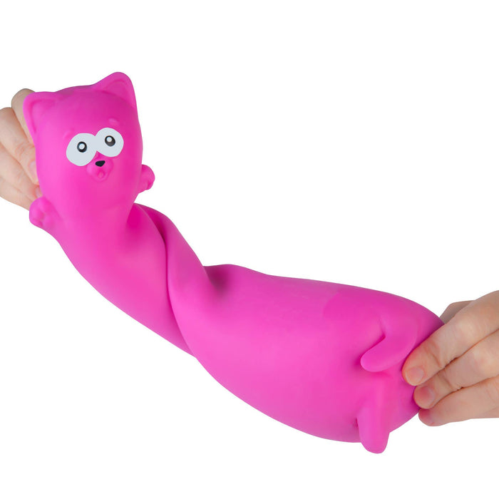 Easy Sqweezy Pink Kitten Giant Stretchy Cat