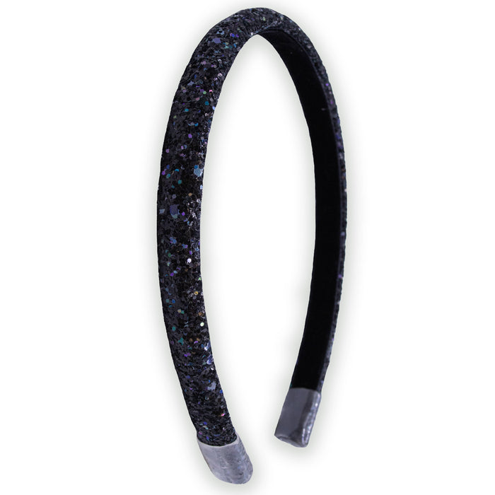 Thin Glitter Headband, Assorted Colors