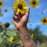 Sunflower Temporary Tattoo