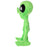 Tuffy MIGHTY Liar Alien Tough Plush Dog Toy