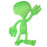 Tuffy MIGHTY Liar Alien Tough Plush Dog Toy