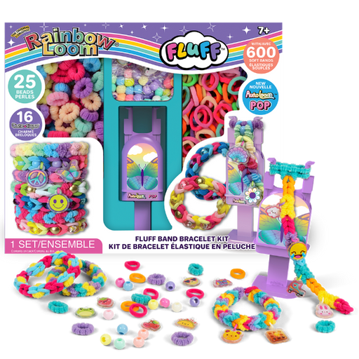 Rainbow Loom Auto Loom Fluff Band Bracelet Kit