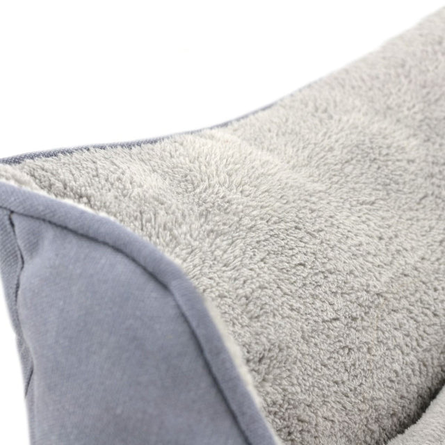 Dream Chaser Grey Bolster Dog Bed