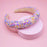 Chunky Padded Sparkly Headband, Assorted Colors