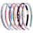 Thin Floral Headband, Assorted Colors