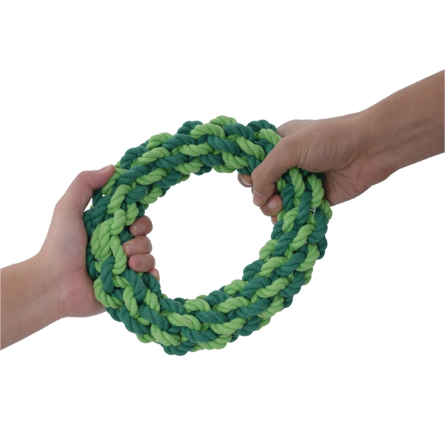 Territory Wreath Braided Rope Dog Toy