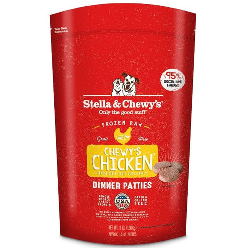 Stella & Chewy's Chewy's Chicken Frozen Raw Dinner Patties Dog Food