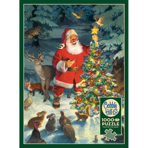 Cobble Hill 1000 Piece Jigsaw Puzzle, Santa's Tree