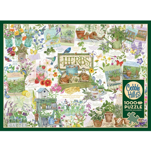 Cobble Hill 1000 Piece Jigsaw Puzzle, Herb Garden