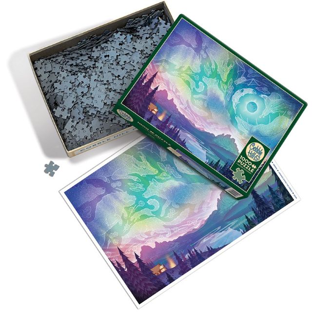 Cobble Hill 1000 Piece Jigsaw Puzzle, Aurora