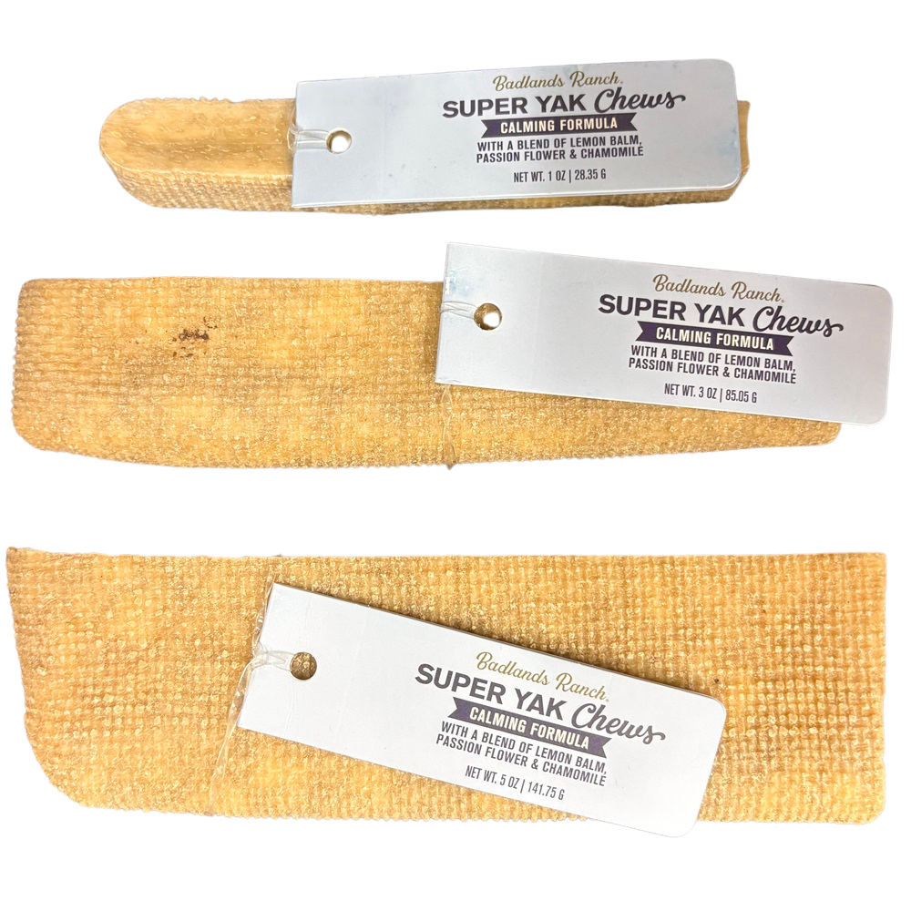 Badlands Ranch Super Yak Chews Calming Formula Individual Chew