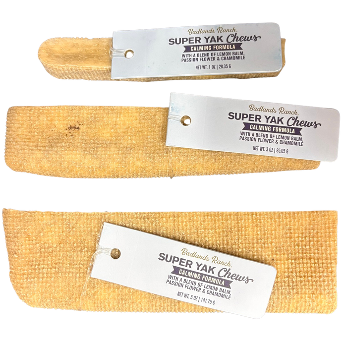 Badlands Ranch Super Yak Chews Calming Formula Individual Chew