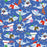 Merry Sharks Jumbo Holiday Gift Wrap Roll 10' x 30"