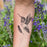 Hummingbird Temporary Tattoo