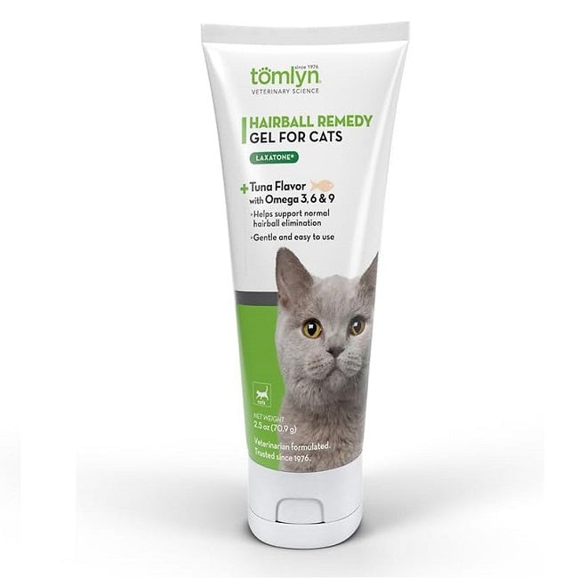 Tomlyn Laxatone Gel Hairball Remedy Tuna Flavor 4.25oz