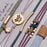 K'lani "Breathe" Lotus Flower Earthy Tones Hair Tie Bracelets