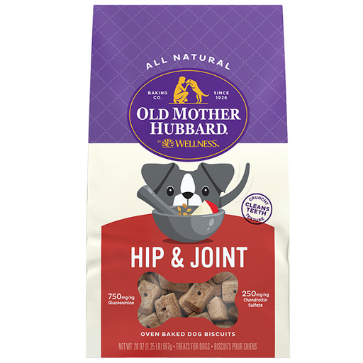 Old Mother Hubbard Mothers Solutions Crunchy Natural Hip and Joint Recipe Biscuits Dog Treats