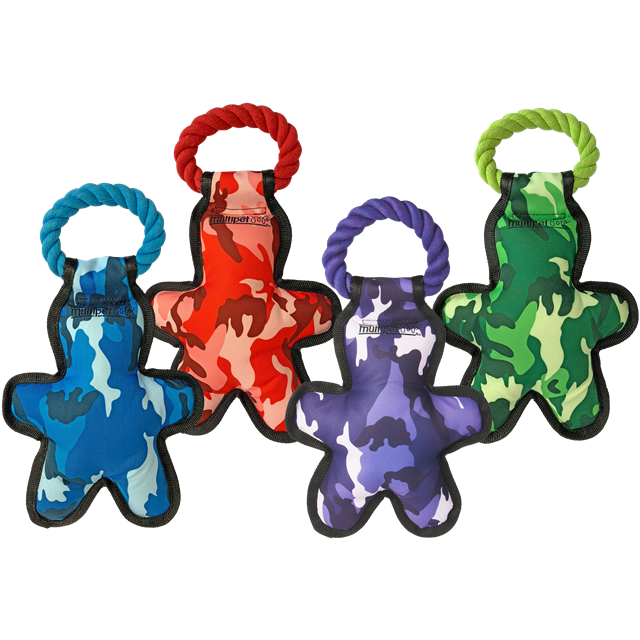 Camouflage Tug-o-Man Dog Toy