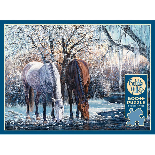 Cobble Hill 500 Piece Jigsaw Puzzle, Winter's Beauty