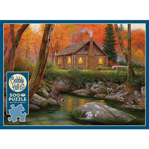 Cobble Hill 500 Piece Jigsaw Puzzle, Weekend Retreat