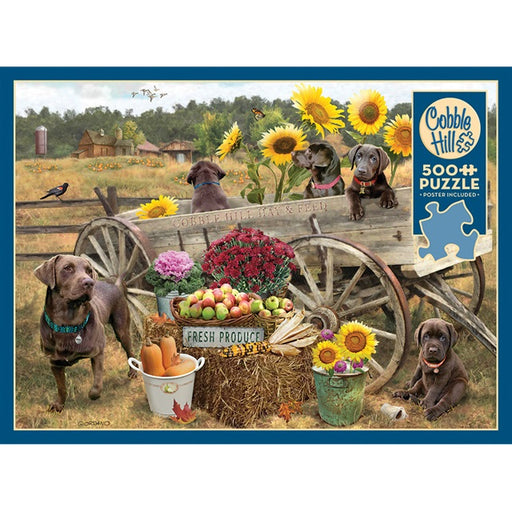 Cobble Hill 500 Piece Jigsaw Puzzle, Choc Wagon