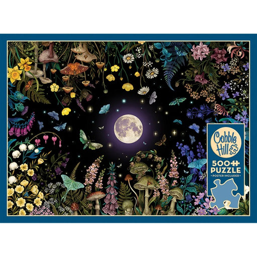 Cobble Hill 500 Piece Jigsaw Puzzle, Night Garden