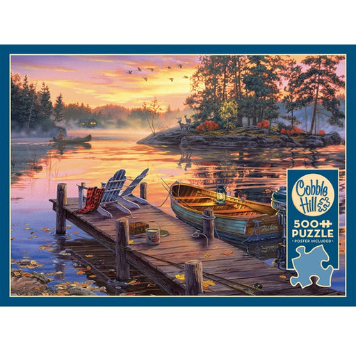 Cobble Hill 500 Piece Jigsaw Puzzle, Morning Paradise