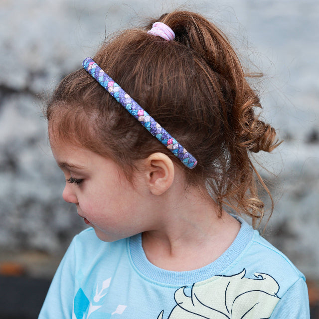 Glitter Mermaid Scale Headband, Assorted Colors