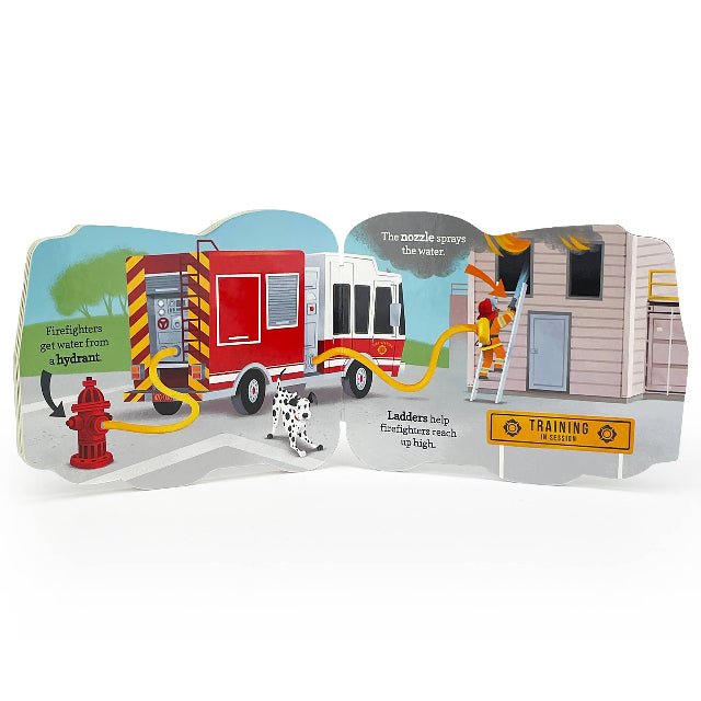 How Fire Trucks Work Shaped Board Book