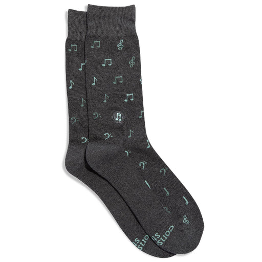 Socks that Support Music | Music Notes