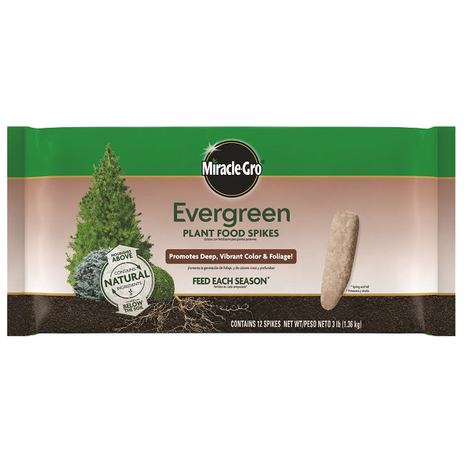 Miracle-Gro® Evergreen Plant Food Spikes, 12 pack