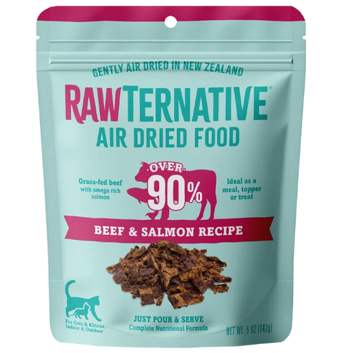 RawTernative Air-Dried Cat Food, Beef & Salmon Recipe 5 oz