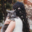 K'lani "Paws" Natural Hues with Silver & Paw Accents Hair Tie Bracelet