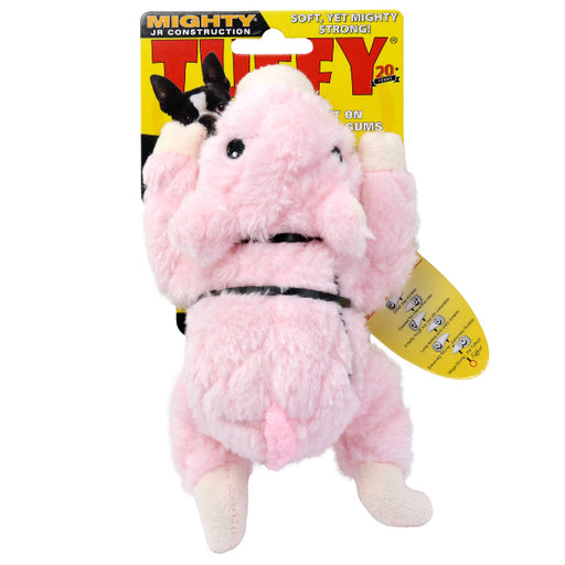 Tuffy MIGHTY Farm Jr. Pig Small Tough Plush Dog Toy