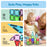 40pc Nano Magnetic Building Tiles Construction Travel Set