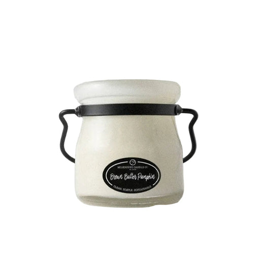 Milkhouse Creamery Collection Soy Candle: Brown Butter Pumpkin, 5-oz. Cream Jar
