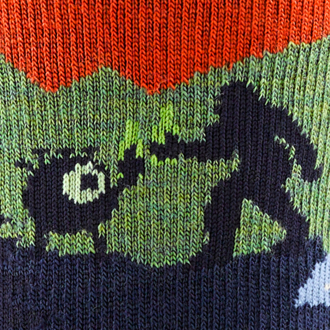 Men's Close Encounters Micro Crew Midweight Hiking Socks, Eclipse