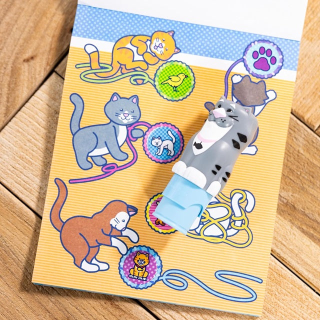 Melissa & Doug Sticker Wow! Cat Activity Pad & Sticker Stamper