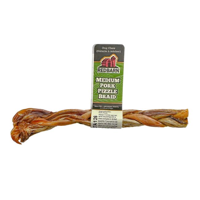 Redbarn Dog Braided Pork Pizzle