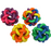 Nobbly Wobbly Rubber Ball Dog Toy, Assorted Colors