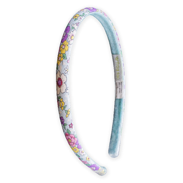 Thin Floral Headband, Assorted Colors