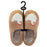 Women's Brown Fuzzy Chicken Slippers
